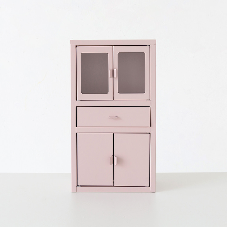 OFFICY 미니수납장 200mmx100mmx363mm, 3단, 옐로우 6719.3967 - 상세 이미지 4