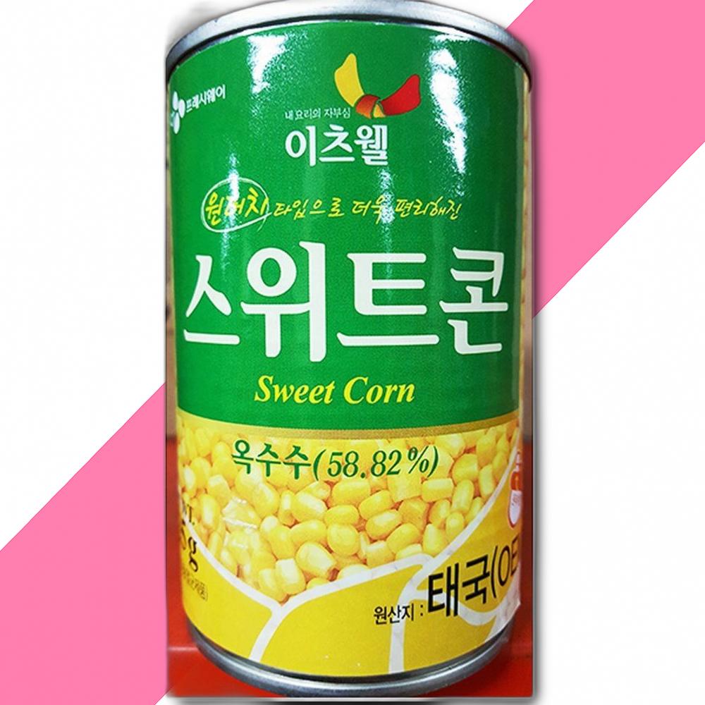 이츠웰 스위트콘 원터치 425g X4 스위트콘 스위트콘 캔 : 블루칩몰