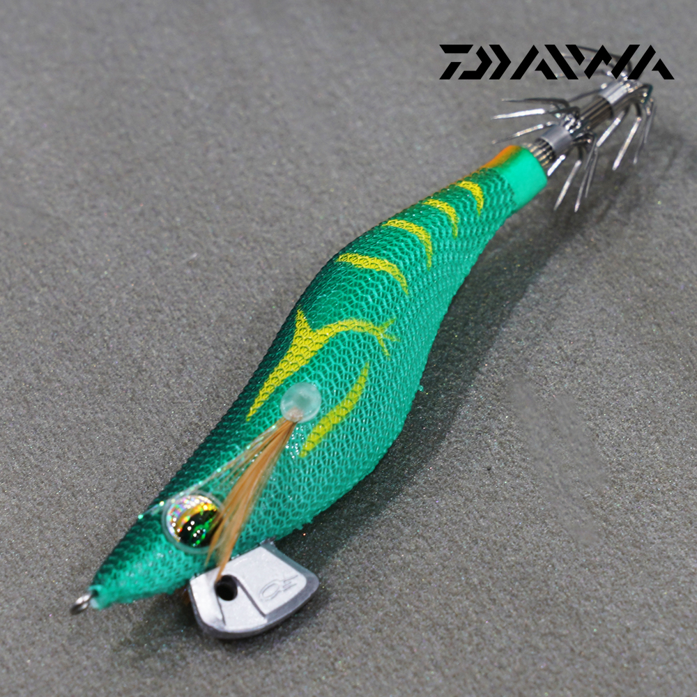 다이와 틴셀 에기 에메랄다스 드로퍼 갑오징어 쭈꾸미 한치 드롭퍼 야광-선더볼트(499654), 2.5호