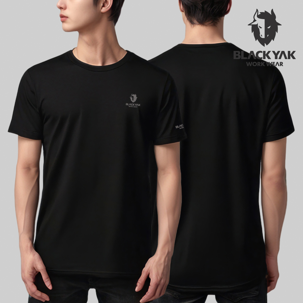 블랙야크 남자 기능성 반팔 쿨 티셔츠 냉감 쿨링 쿨티 에어로쿨 워크웨어 - 상품 이미지