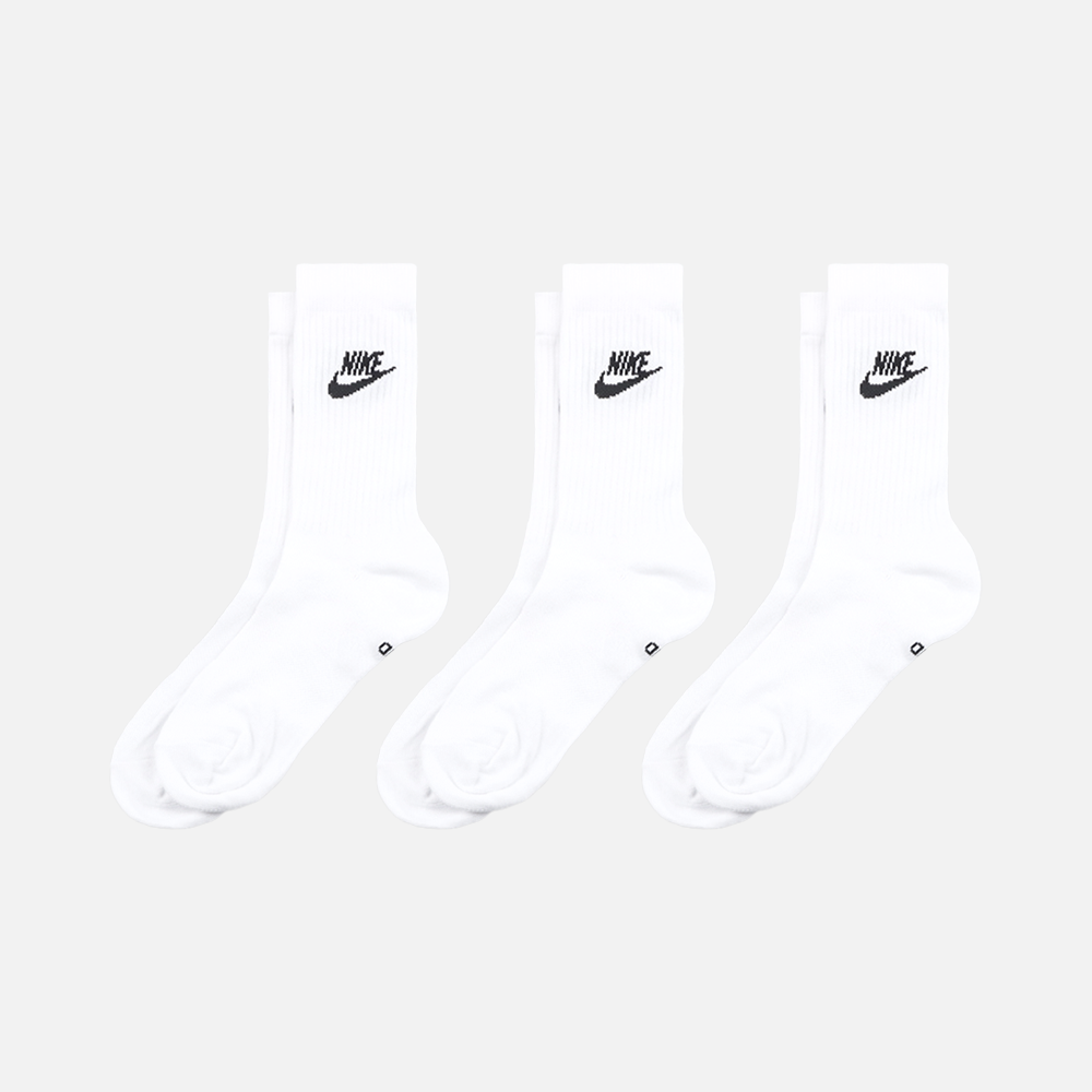 나이키 클럽 에센셜 장목 양말 3팩 DX5025-100