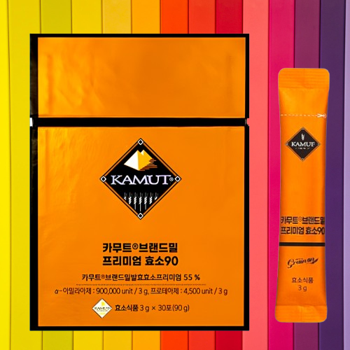 그레인온 카무트 카뮤트 프리미엄90 효소 30포X1개 - 상세 이미지 2