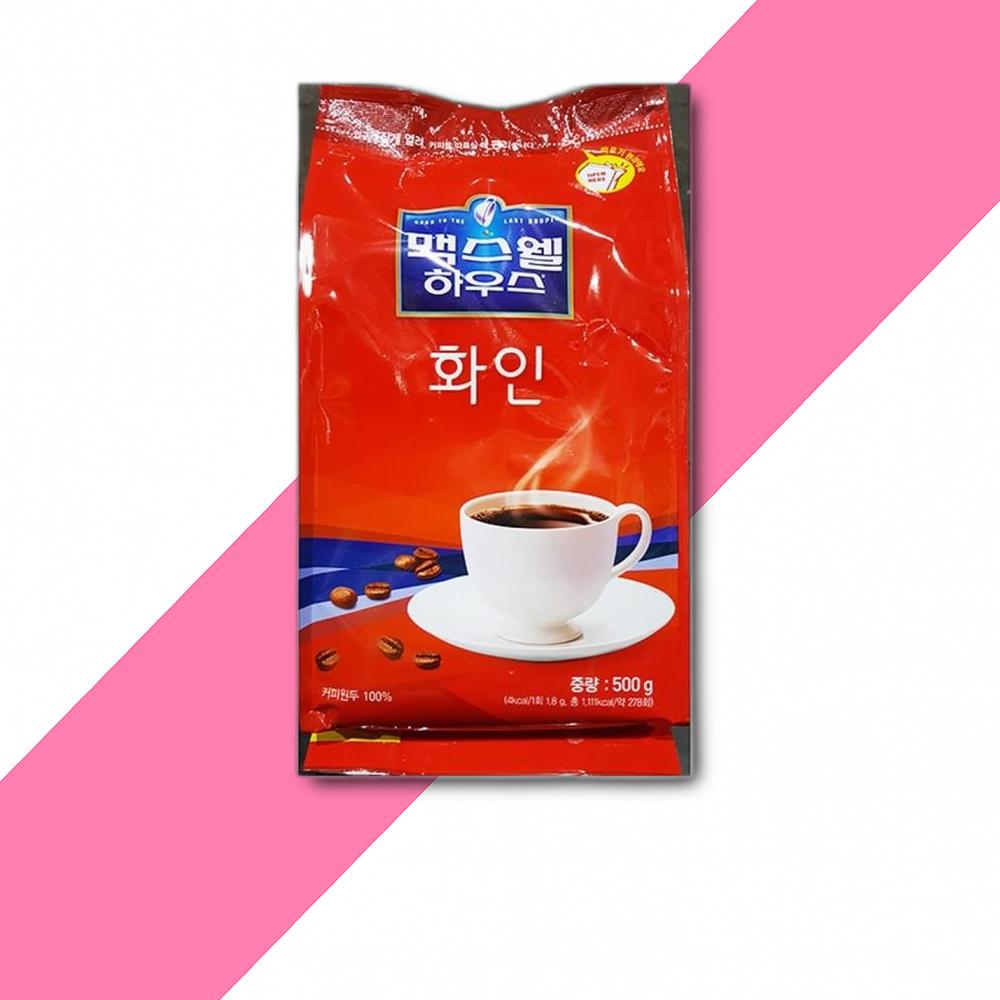 화인 맥스웰커피 500g 1개 커피 커피가루 봉지커피 식당납품 : 신선뜨락