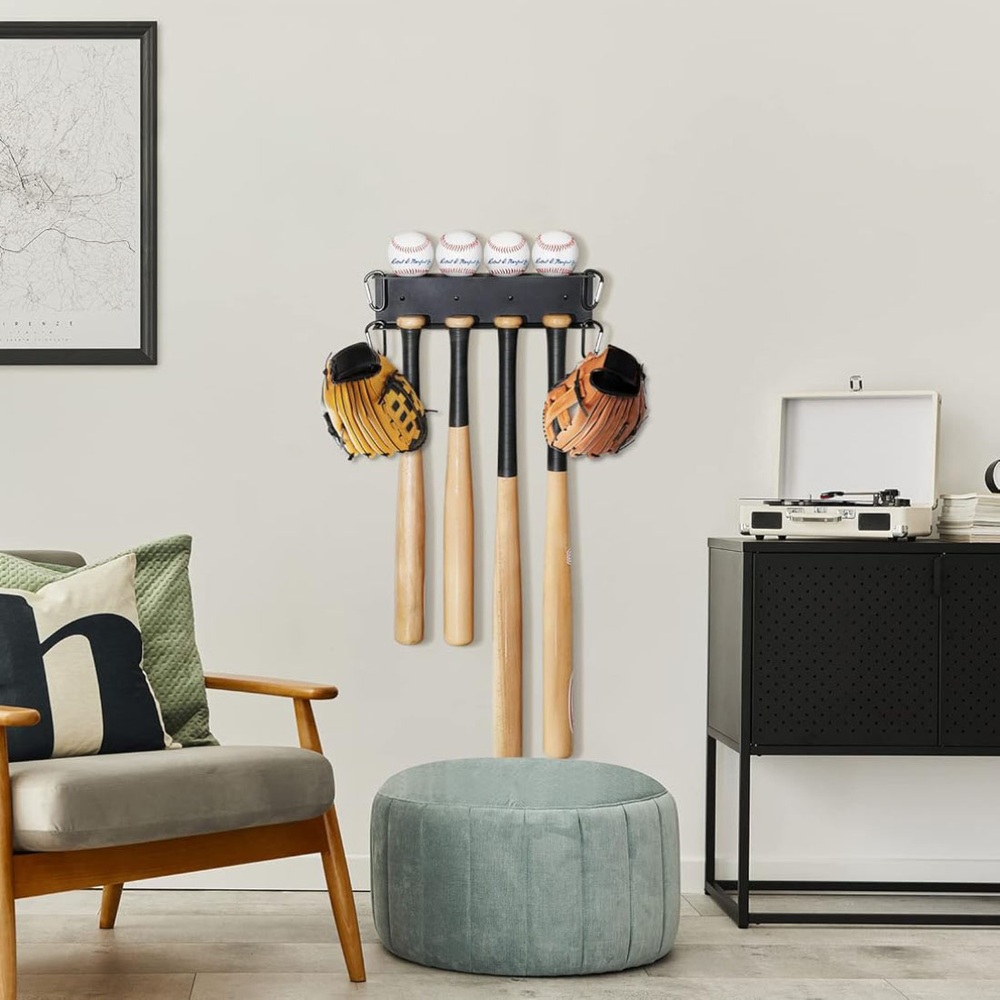 다용도 야구공 야구배트 보관대 야구방망이 랙