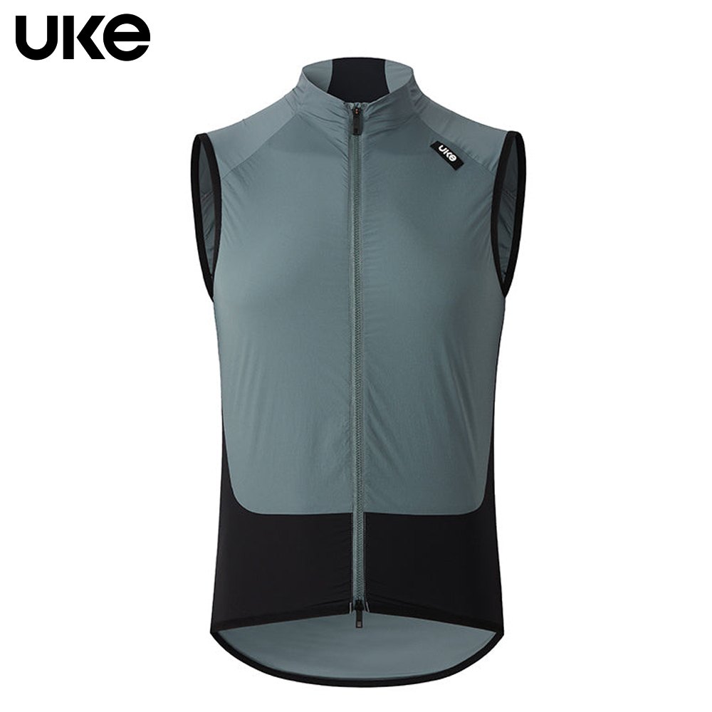 유키 GM001 자전거 질렛 바람막이 조끼 남성용 Gilet CL-1 Yixing - Grey - 상품 이미지