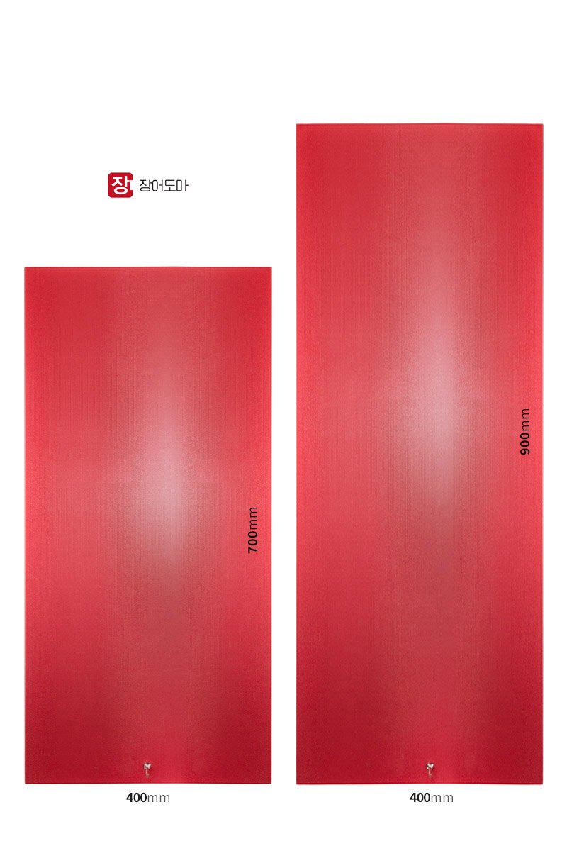 횟집·일식·식당용 생선·장어 생선 손질 전문 PE 장어도마 400mm 25T 업소용 - 상세 이미지 4