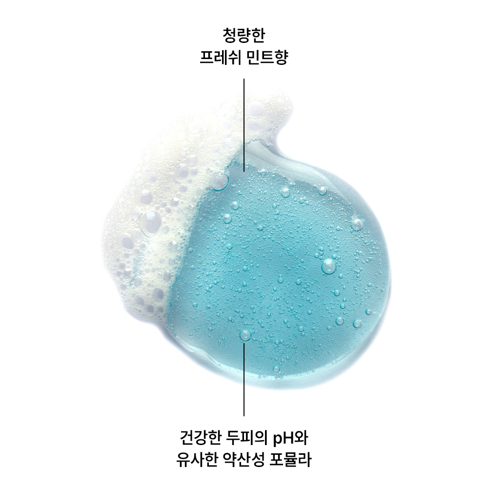 [클로란] 아쿠아민트 딥클렌징 쿨링 샴푸 400ml (각질케어&쿨링) 1+1 - 상세 이미지 4