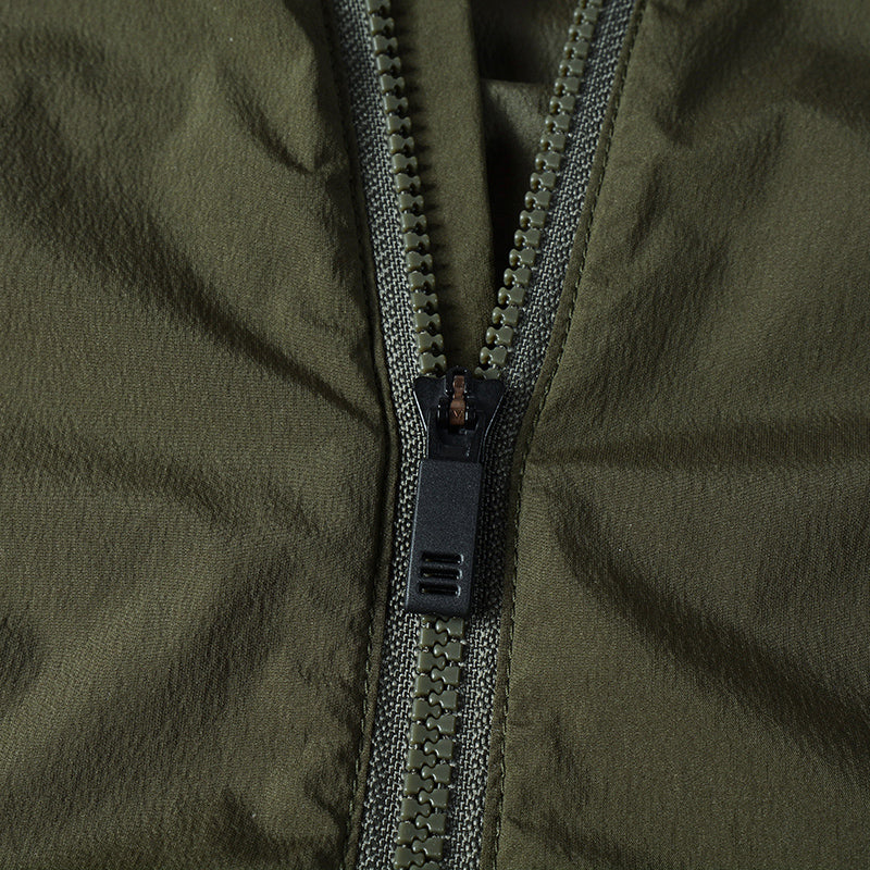 유키 GM001 자전거 질렛 바람막이 조끼 남성용 Gilet CL-1 Yixing - OliveGreen - 상세 이미지 4