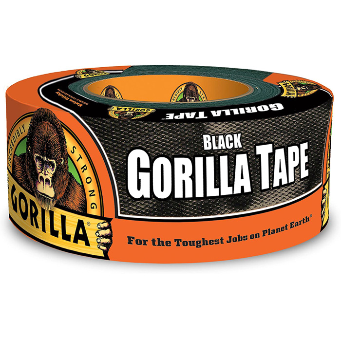 고릴라 테이프 초강력 보수 방수테이프 덕테이프 블랙 (4.8cm x 9.1m) 제품 이미지