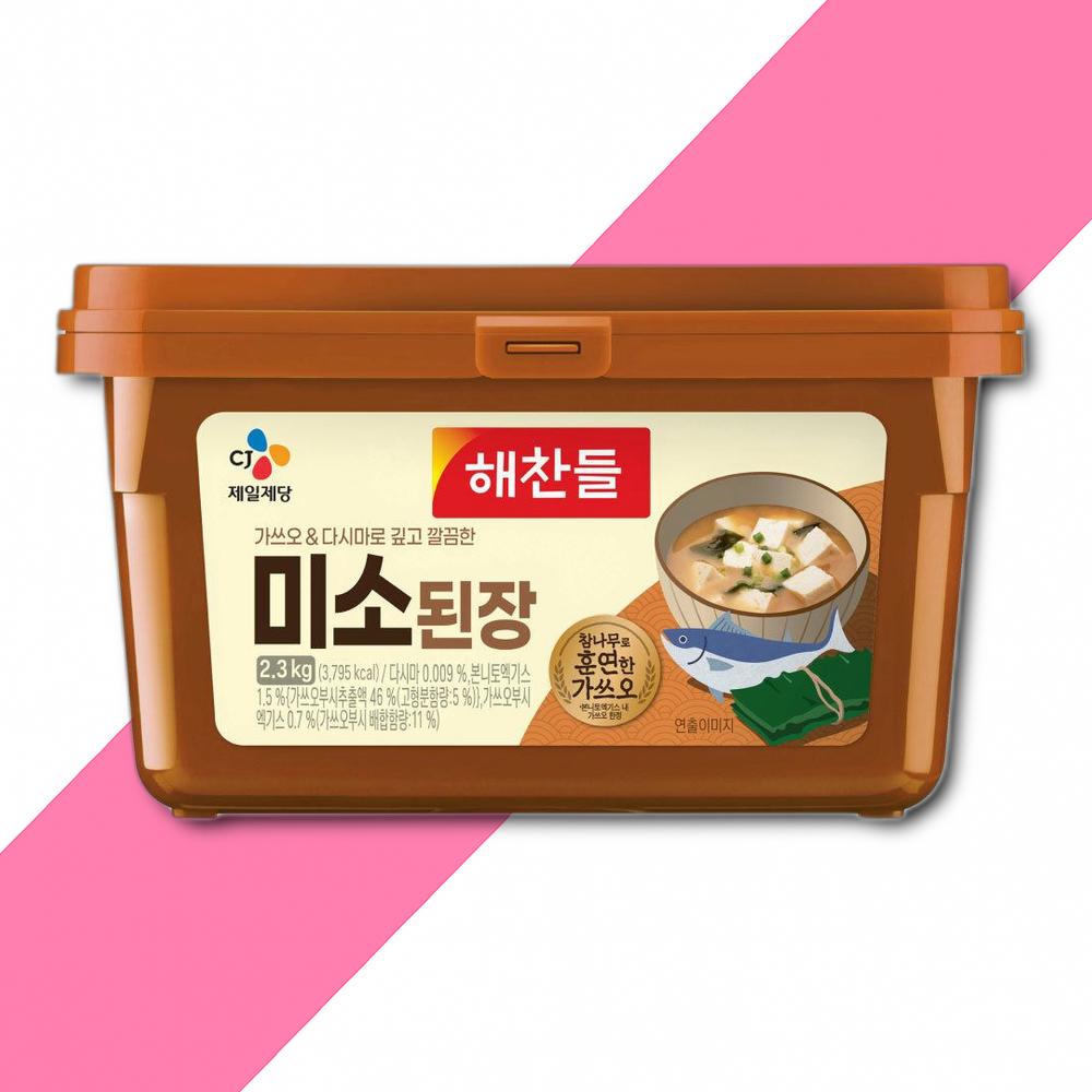 해찬들 미소된장 2.3KG 된장 제일제당 양념 장류 : 다드림유통
