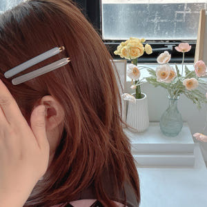 프랑스핀 큰라운드 실핀 앞머리핀 앞머리고정핀 머리핀 헤어핀 삔 CREAT... 솔직 후기 | 실사용자 리뷰 분석 - 상품 이미지 4