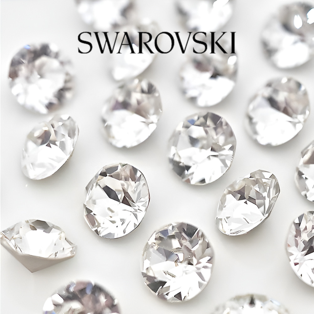 스와로브스키 1088 브이컷 PP24 크리스탈 30개 젤 네일 아트 스톤 파츠 재료