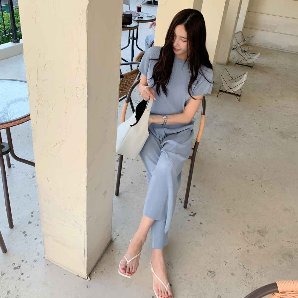 에르미르 플리츠 밴딩 팬츠 - 상세 이미지 5