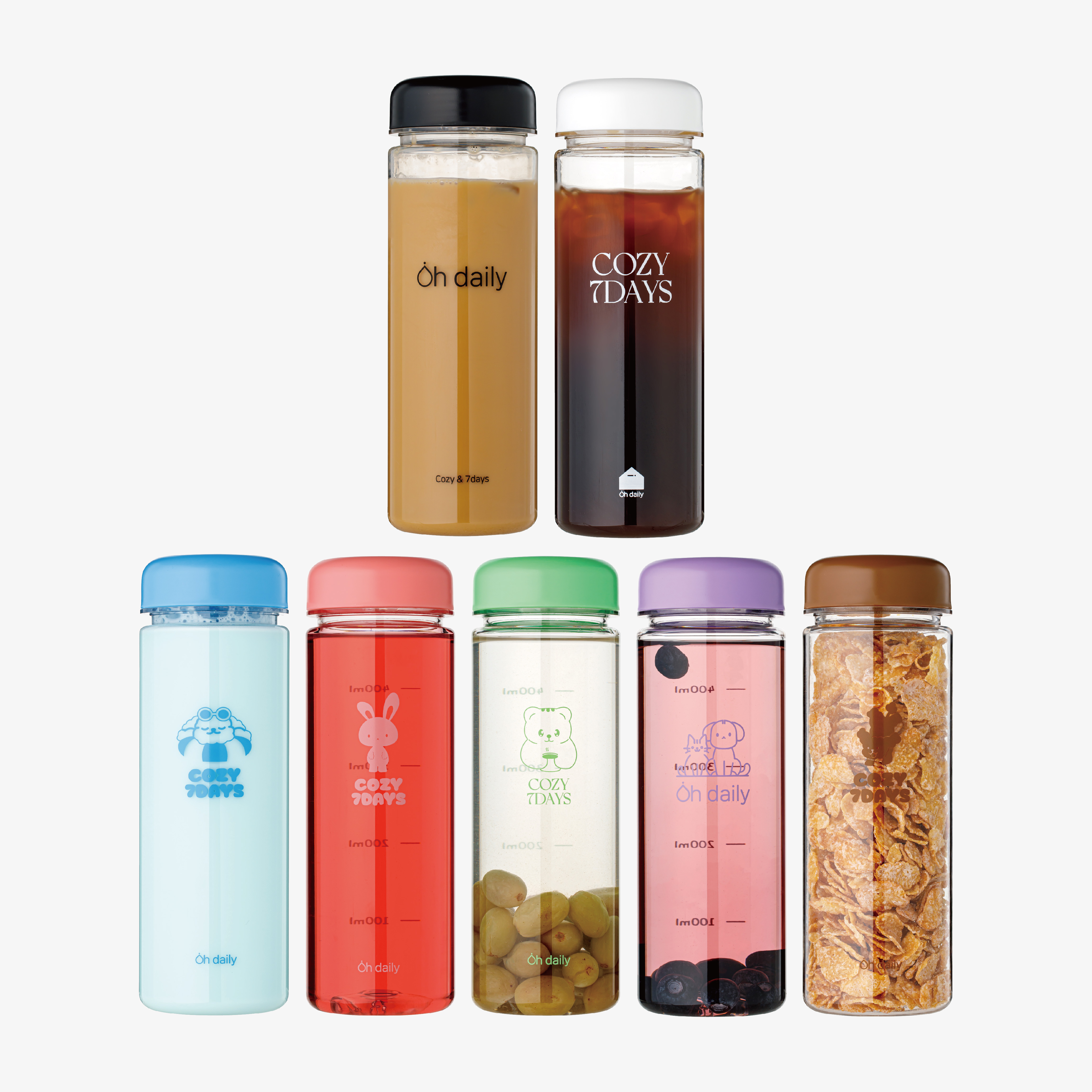 오데일리 휴대용 베이직 트라이탄물병 500ml 국내산 보틀 (7color) - 상세 이미지 4