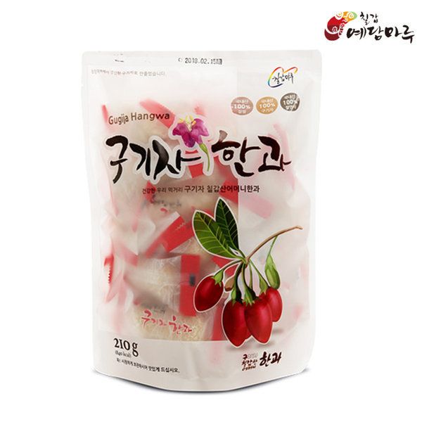 칠갑산 구기자 어머니한과 한과팩 210g : 콩콩모든모아