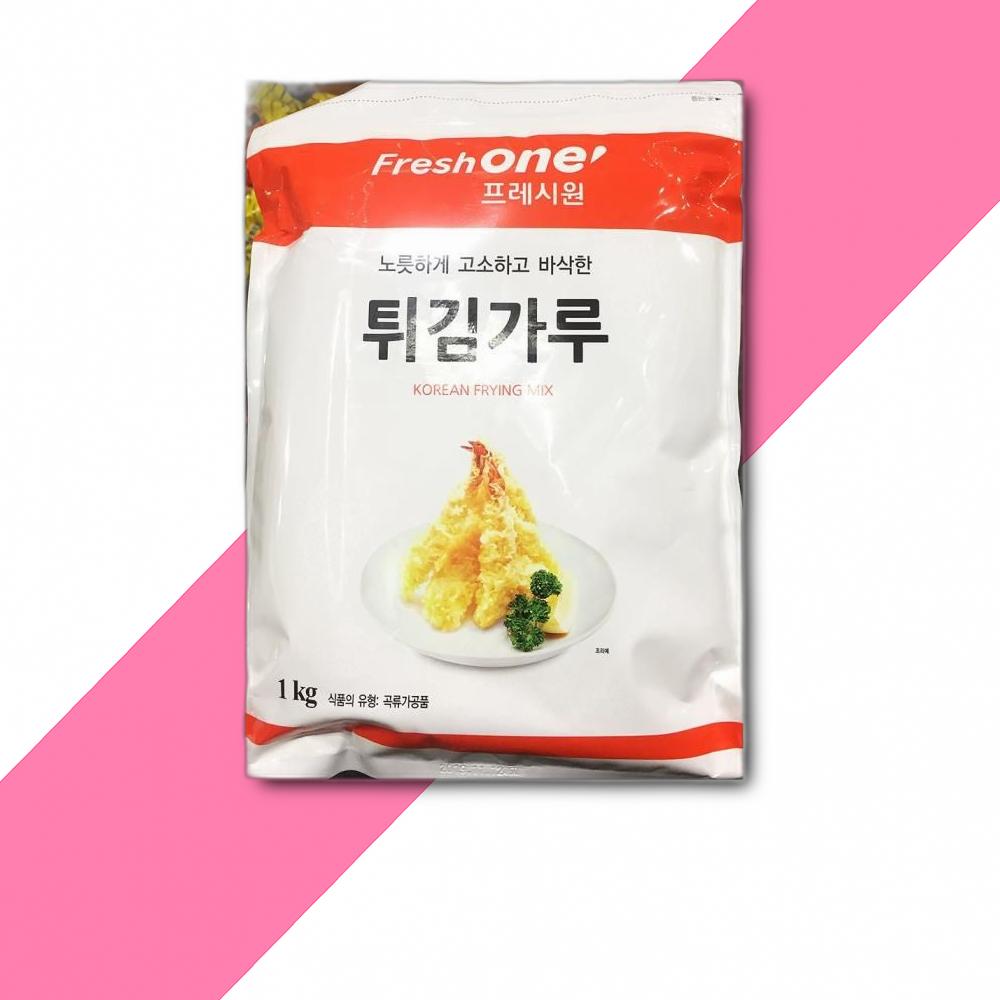 프레시원 튀김가루 1KG 낱개 튀김가루 식당납품 대량유통 식자재유통 : 은혜의집