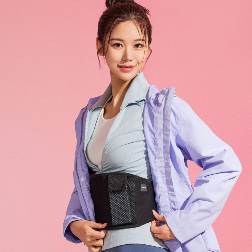 무선으로 간편한 원적외선 온열복대 | 3단 온도조절·세탁 가능