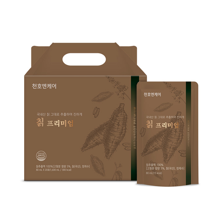 천호엔케어 국내산 생칡즙 추출액 100% 칡즙 프리미엄 80ml X 20포 - 상세 이미지 2