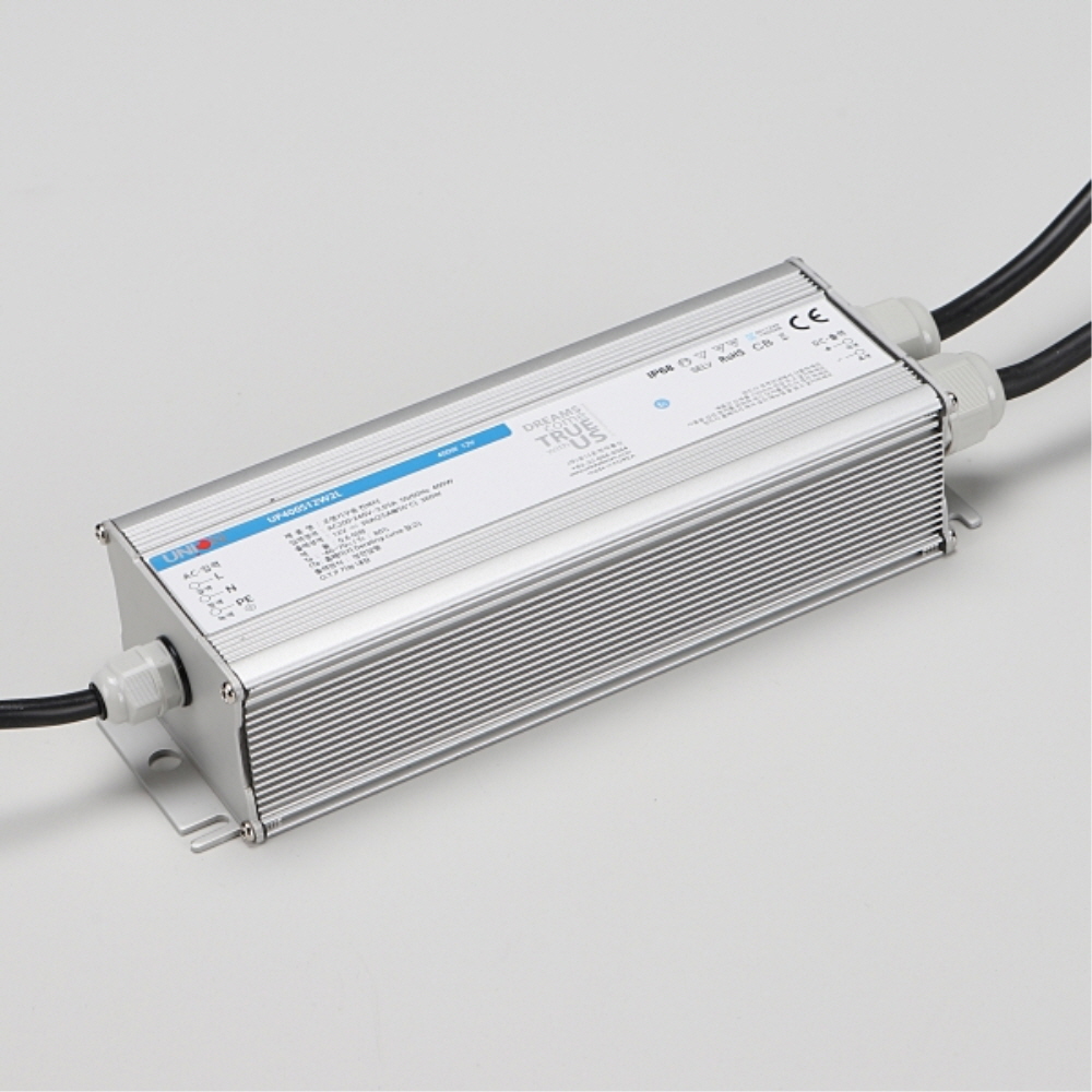 국산 LED 컨버터 SMPS DC12V 400W UP400S12W2L 방수 안정기 유니온 - 상세 이미지 3