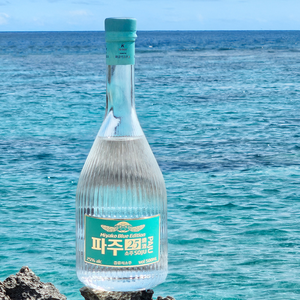 소주랩소디 출연 미음넷증류소 파주소주 파주25 미야코 블루 에디션 500ml 25% 증류식소주 1병 - 상세 이미지 2