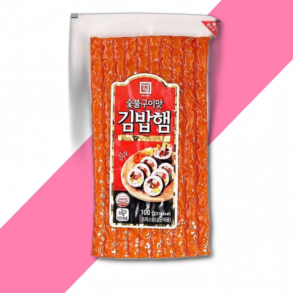 한성 숯불갈비맛 김밥햄 100G 한성 숯불갈비맛 김밥햄 햄 : 신선뜨락