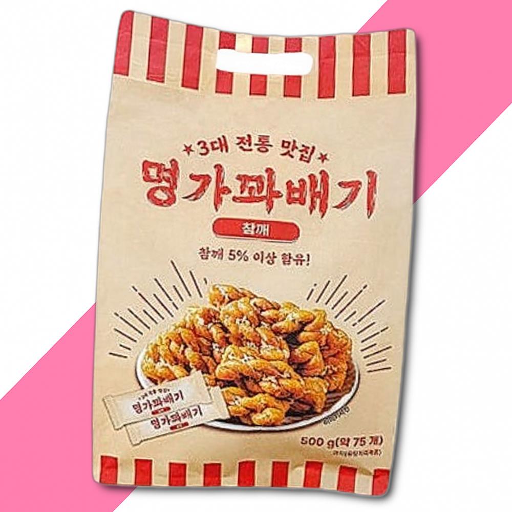 명가 미니 꽈배기 참깨 500G 1P : 텐텐유통