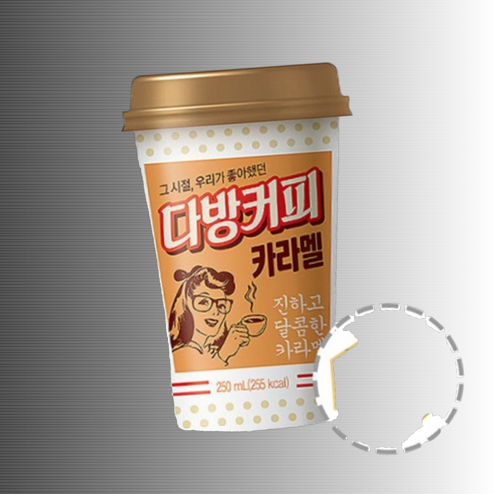 동원 소와나무 다방커피 카라멜 250ml (12컵) : 달콤한손길