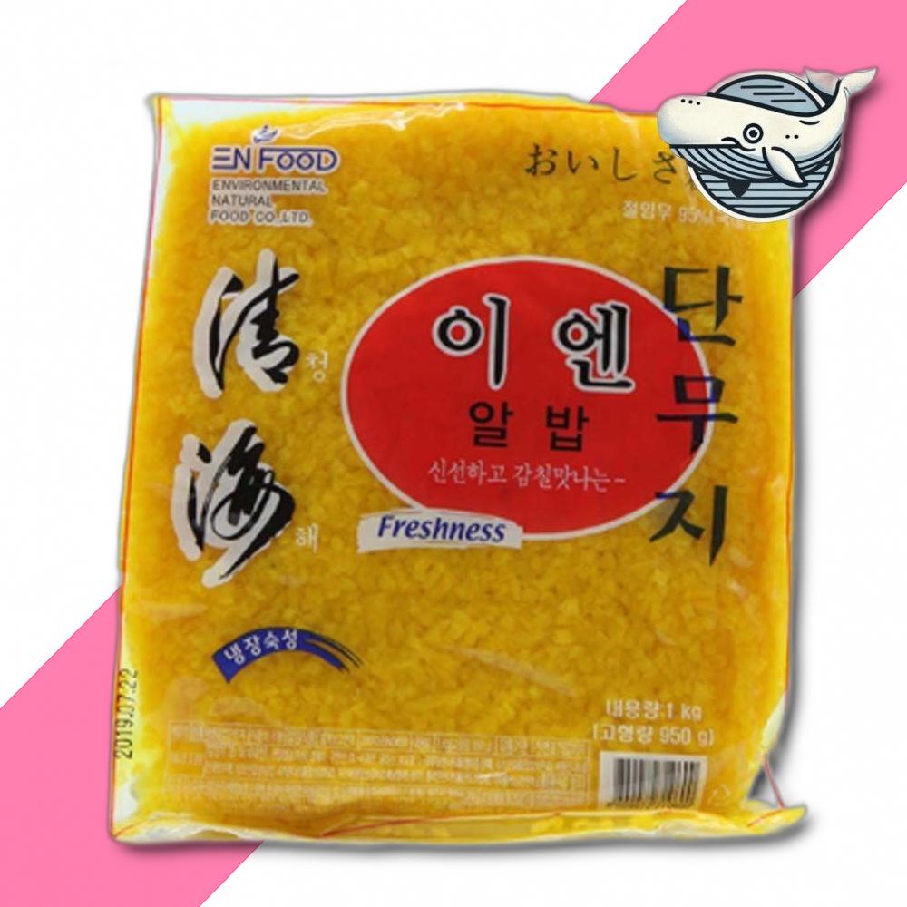 아삭아삭 단무지 반찬 1KG 식자재 식료품 가공식품 : 다드림유통
