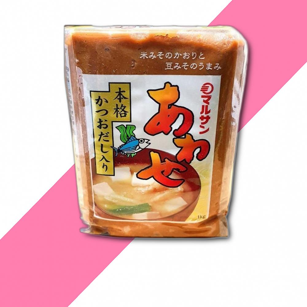 아와세 일식된장 아까미소 1KG x10개 : 신도유통