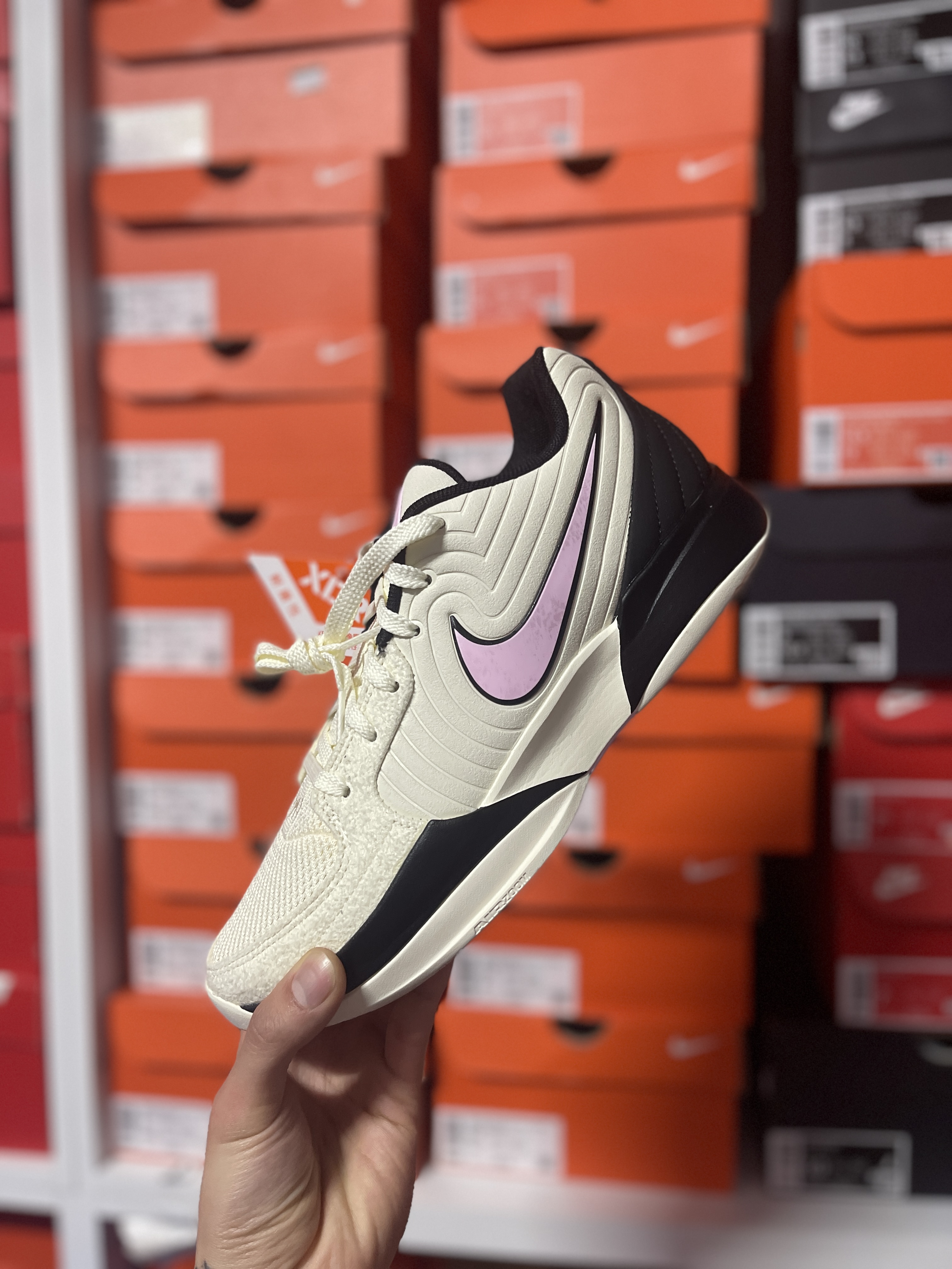 국내매장판 나이키 자모란트 JA2 EP 코코넛밀크 자2 SD3 FD7327-100