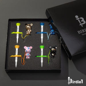 버디원 골프티 꽂이 꽃이 드라이버 롱티/인형 4P세트 운동러 솔직 후기 | 실사용 리뷰 - 상품 이미지 2