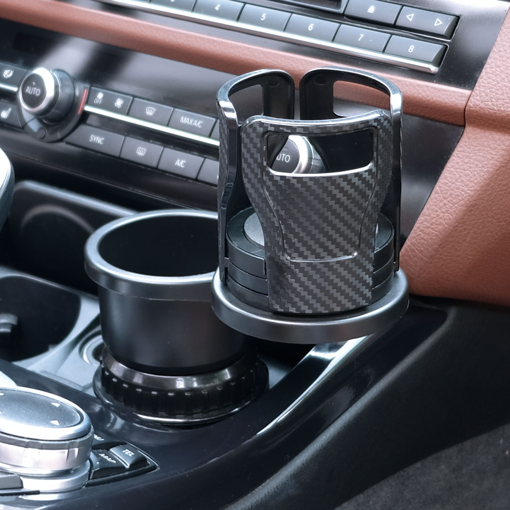 르메이어 차량용 듀얼 확장형 컵홀더 멀티 수납 거치대