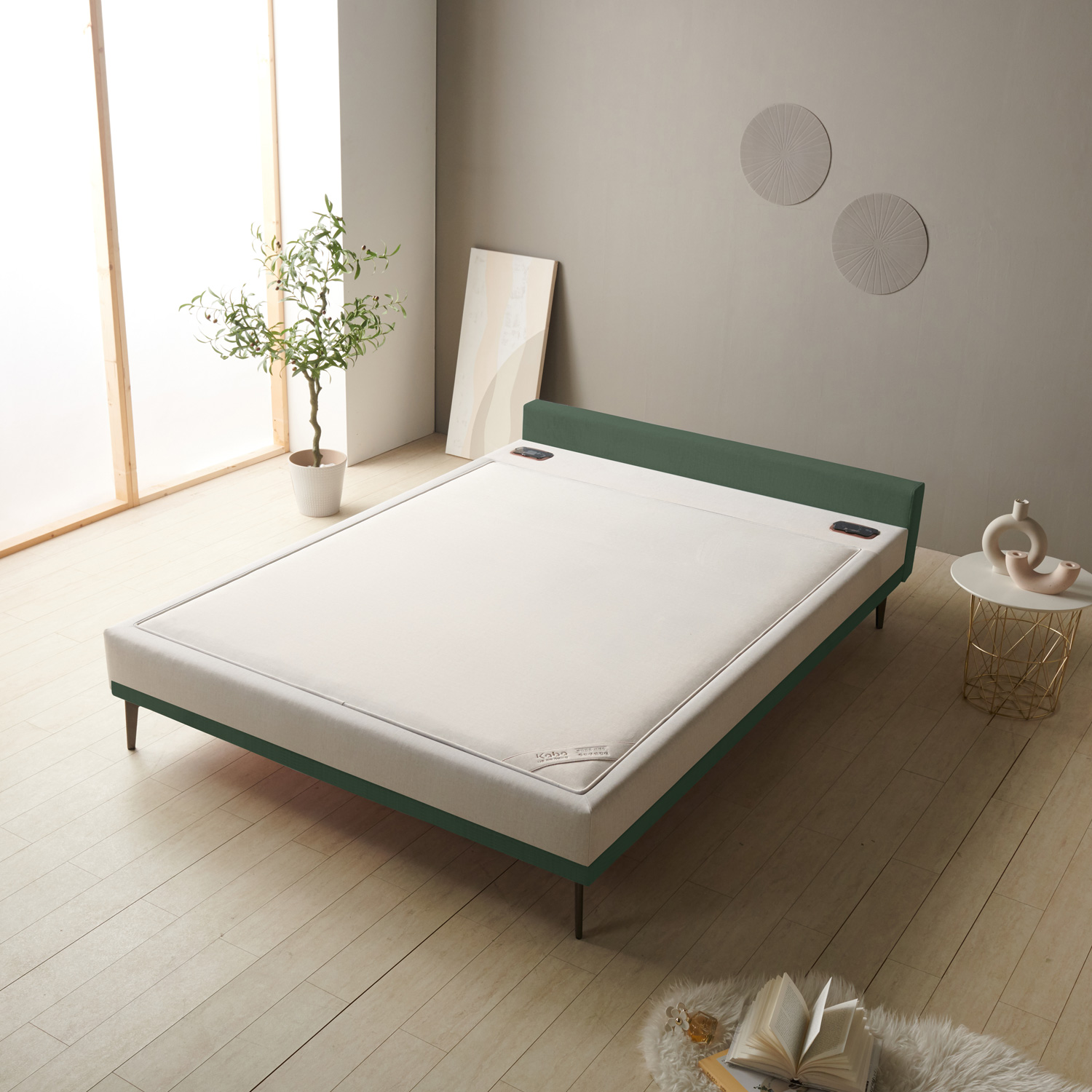 가보건강침대 황토 밀양흙침대 세라믹볼 세라믹스 돌침대 퀸 패브릭 Q라니SE