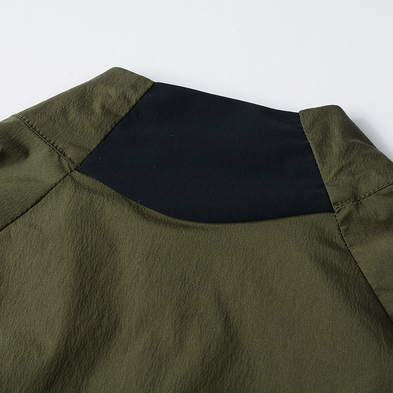 유키 GM001 자전거 질렛 바람막이 조끼 남성용 Gilet CL-1 Yixing - OliveGreen 이미지 7