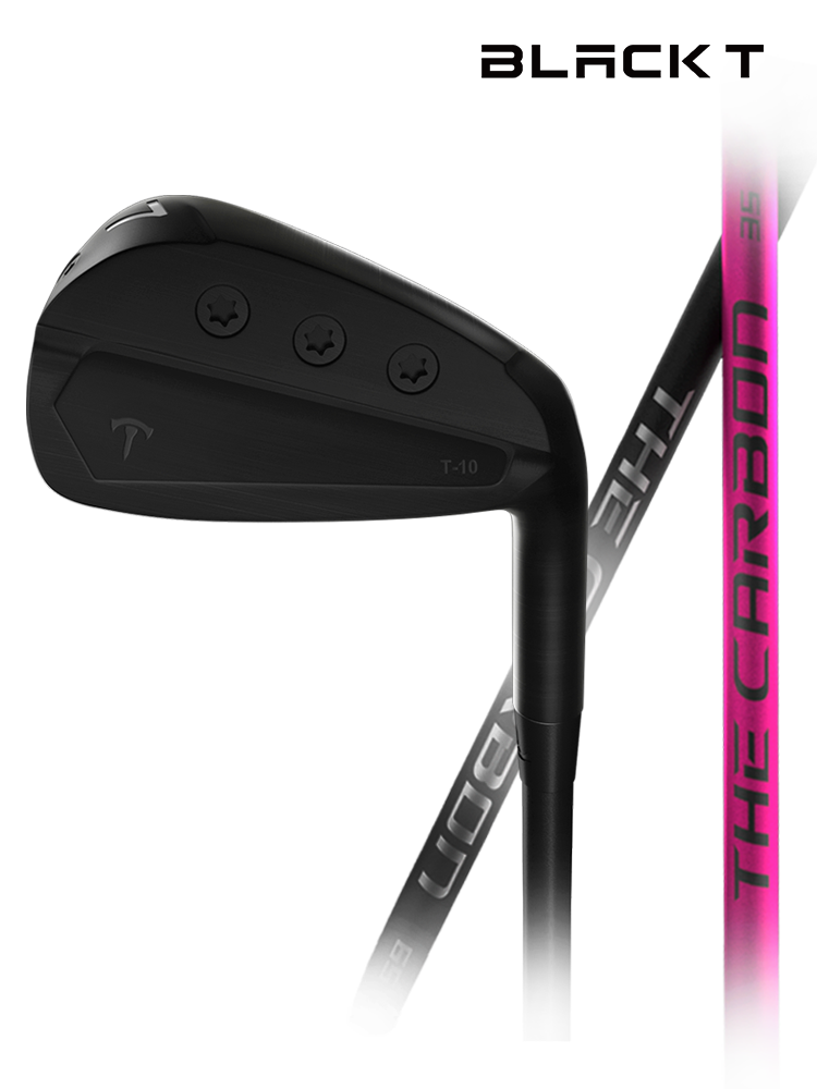허석프로 블랙티 아이언 6개 세트 T-10 IRON (남) (5~P) 골프 클럽 - 상품 이미지