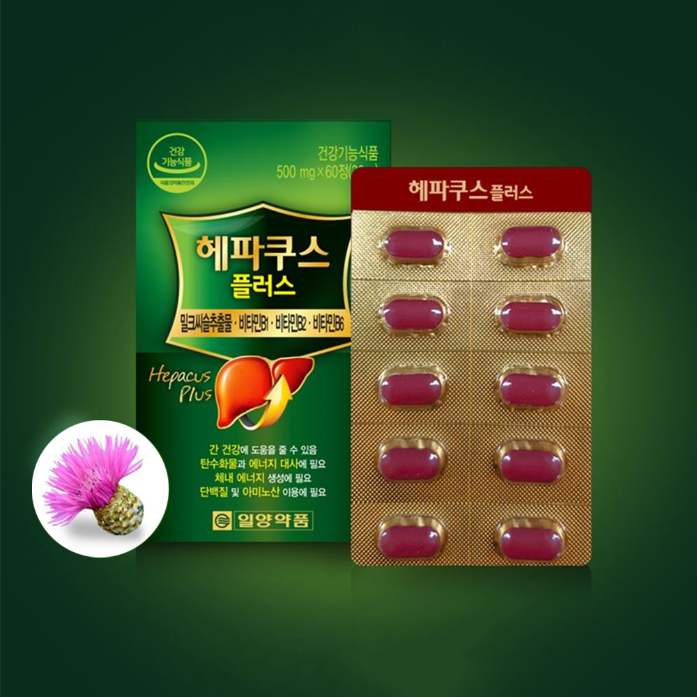 대용량 헤파쿠스 플러스 120정 간건강 4개월분 - 메인 이미지