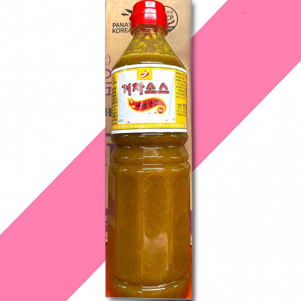 진웅 겨자소스 1KG X20 겨자 강겨자 액상소스 식자재 : 텐텐유통