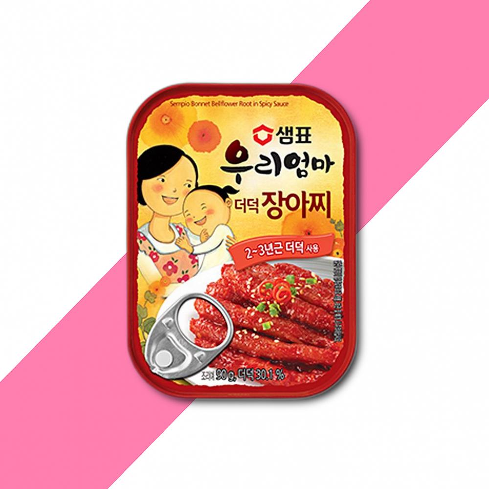 샘표 우리엄마 더덕장아찌 90g 샘표 더덕장아찌 반찬 : 미라클홀세일