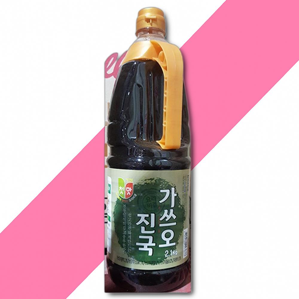 청우 가쓰오진국 2KG X8 가쓰오육수 가쓰오국물 액상소 : 제이엔유통