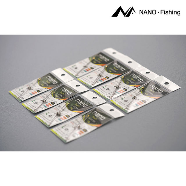 나노피싱 터치편대 L66 민물 편대 채비 바늘 목줄 연결부 0.3g-1.0g 이미지 6