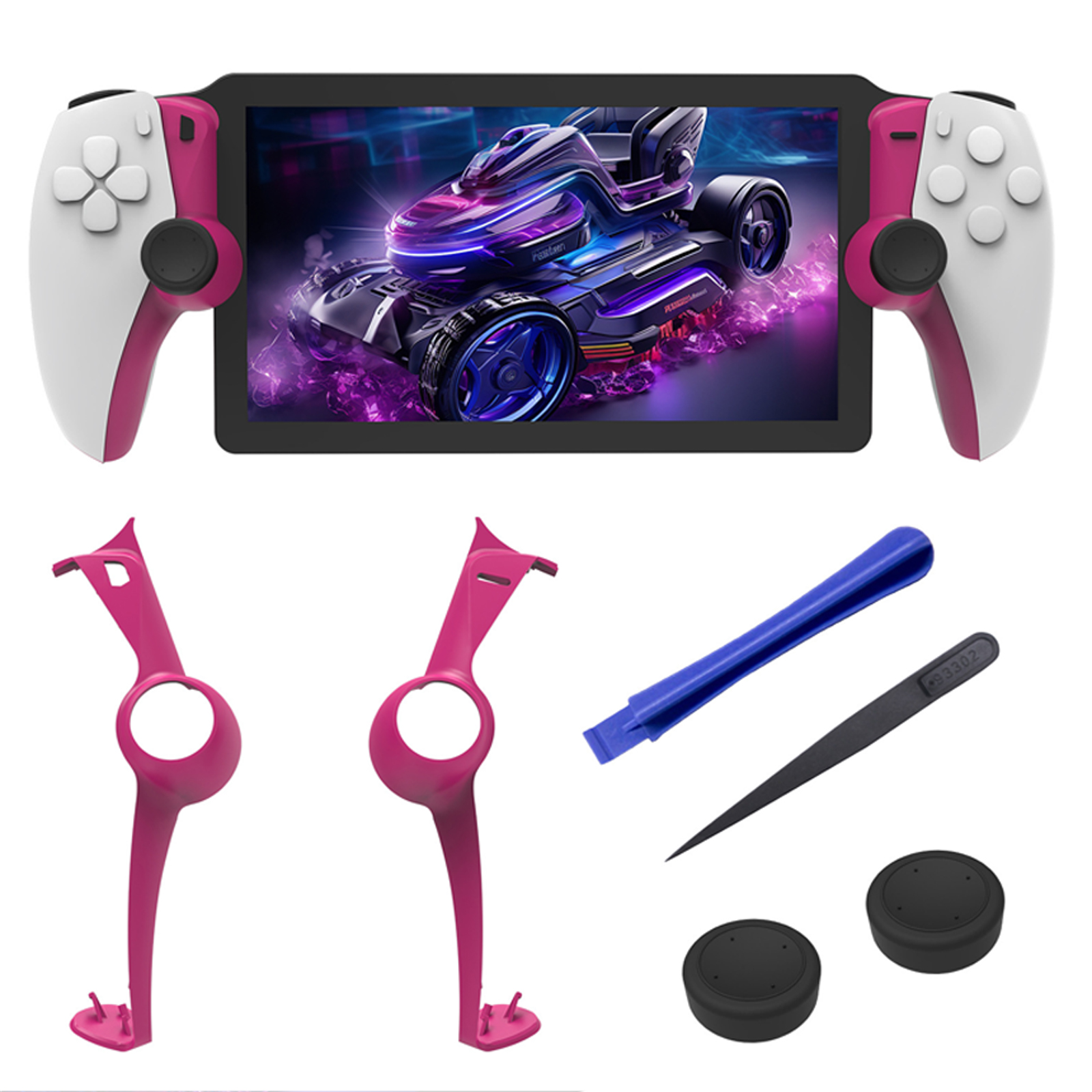 PS5 포탈 튜닝 조이스틱 커버 링 가드 교체 부속 포탈핏 - 메인 이미지