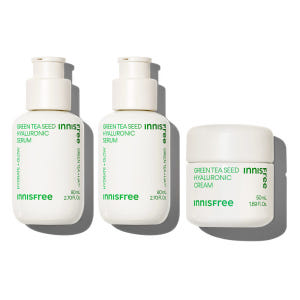 이니스프리 그린티 씨드 히알루론산 수분세럼 80mL 2개 + 그린티 씨드... 솔직 후기 | 피부 타입별 분석 - 상품 이미지 2