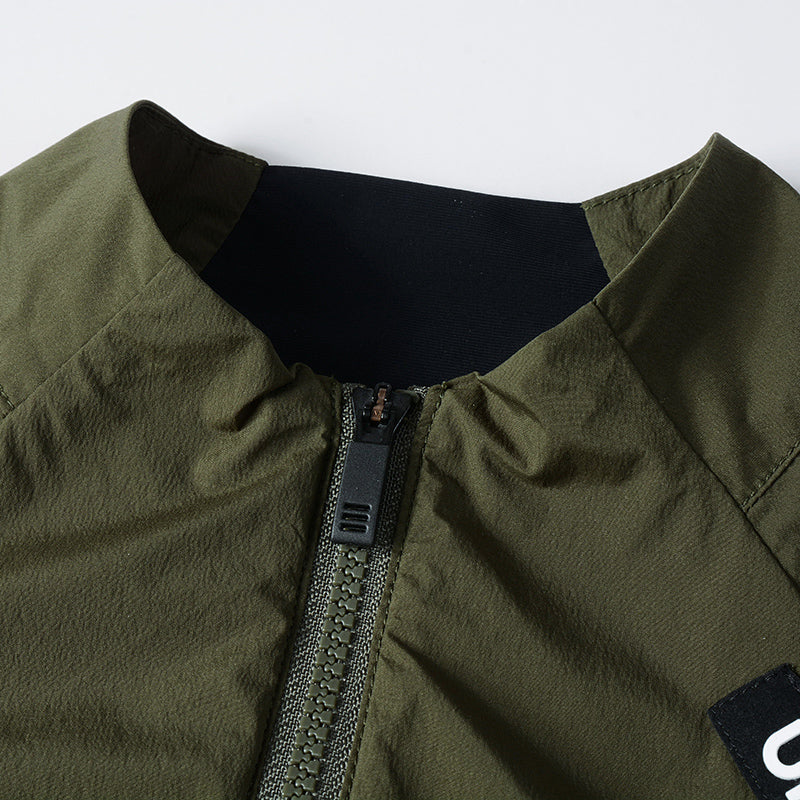 유키 GM001 자전거 질렛 바람막이 조끼 남성용 Gilet CL-1 Yixing - OliveGreen - 상세 이미지 3