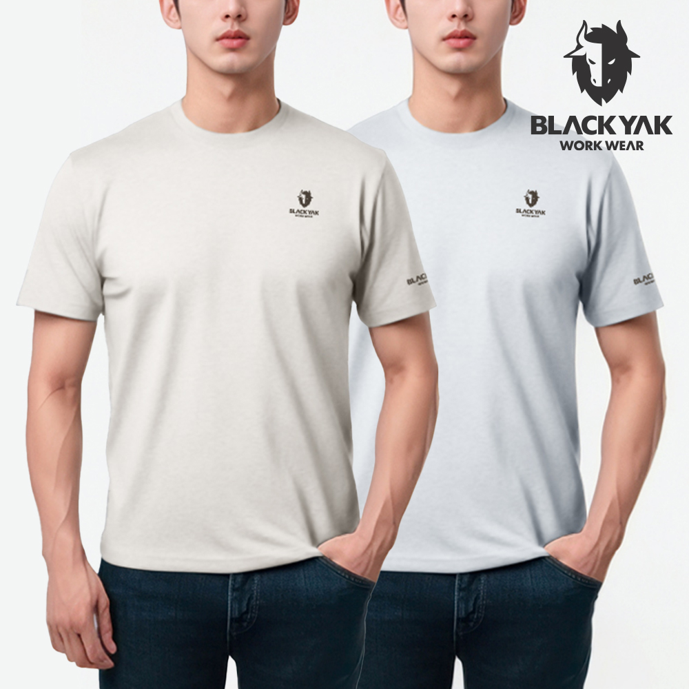 블랙야크 남자 기능성 반팔 쿨 티셔츠 냉감 쿨링 쿨티 에어로쿨 워크웨어 - 상세 이미지 3