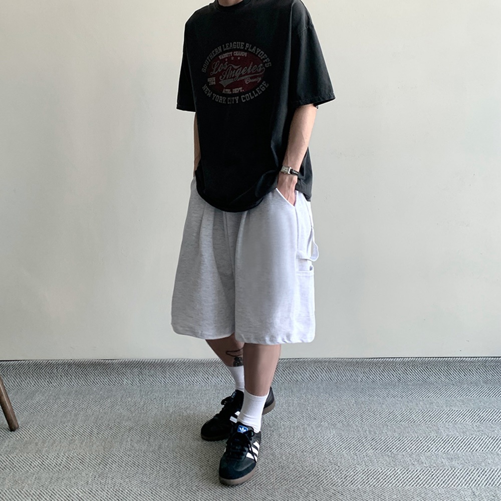 카펜더팬츠 남자버뮤다팬츠 와이드반바지 벌룬팬츠 이미지 7