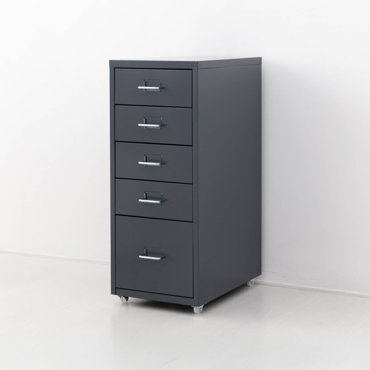OFFICY 서랍장 280mmx410mmx685mm, 4.1단, 다크그레이 2549.6752 이미지 6