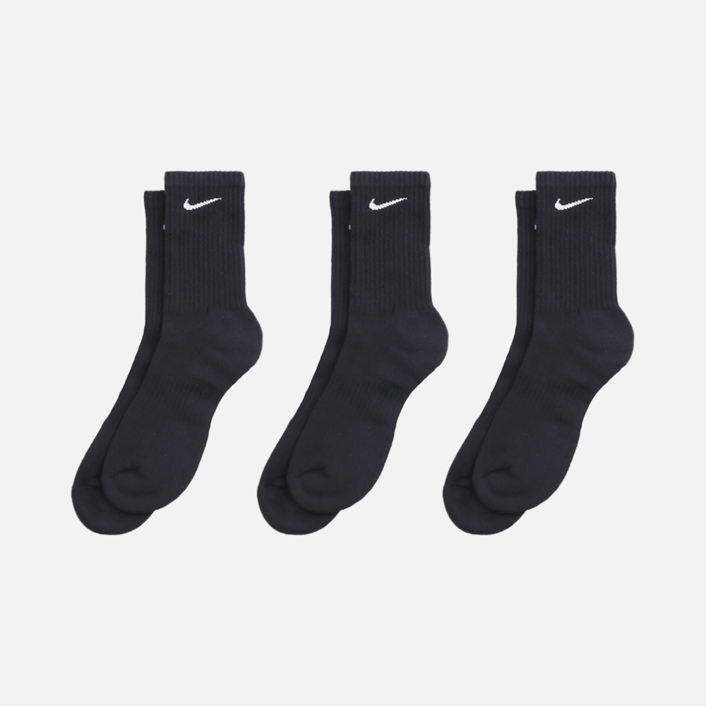 나이키 스우시 장목 양말 3팩 SX7664-010