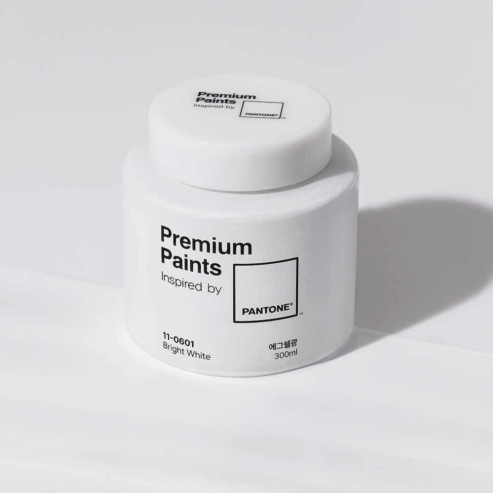 팬톤페인트 친환경 벽지 방문 몰딩 가구 소량페인트 300ml 에그쉘광 이미지 3
