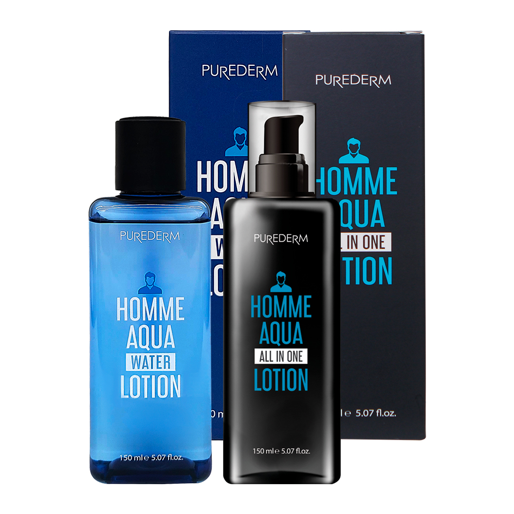 [1+1] 남자화장품 스킨 아쿠아 올인원 워터로션 150ml 이미지 2