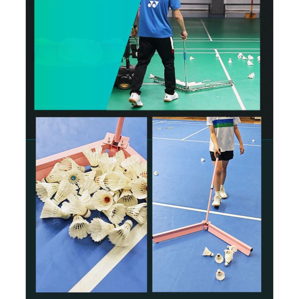 수거기 공회수기 셔틀콕 휴대용 모으기 수집기 배드민턴 훈련 밀대 접이식 연습 이미지 6